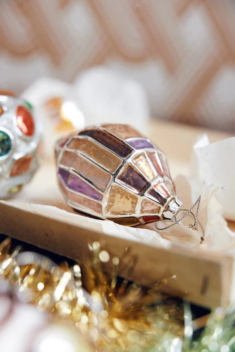 HKliving - Christmas Ornaments - Brutalist Oval