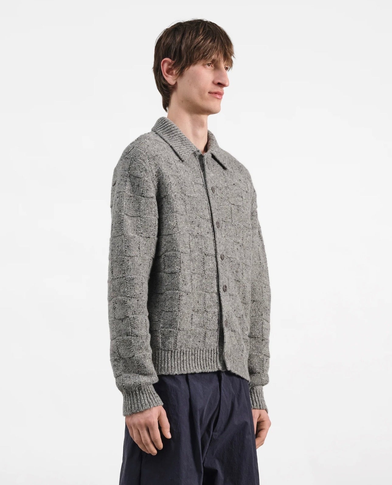 YMC - Rat Pack Cardigan, Grey
