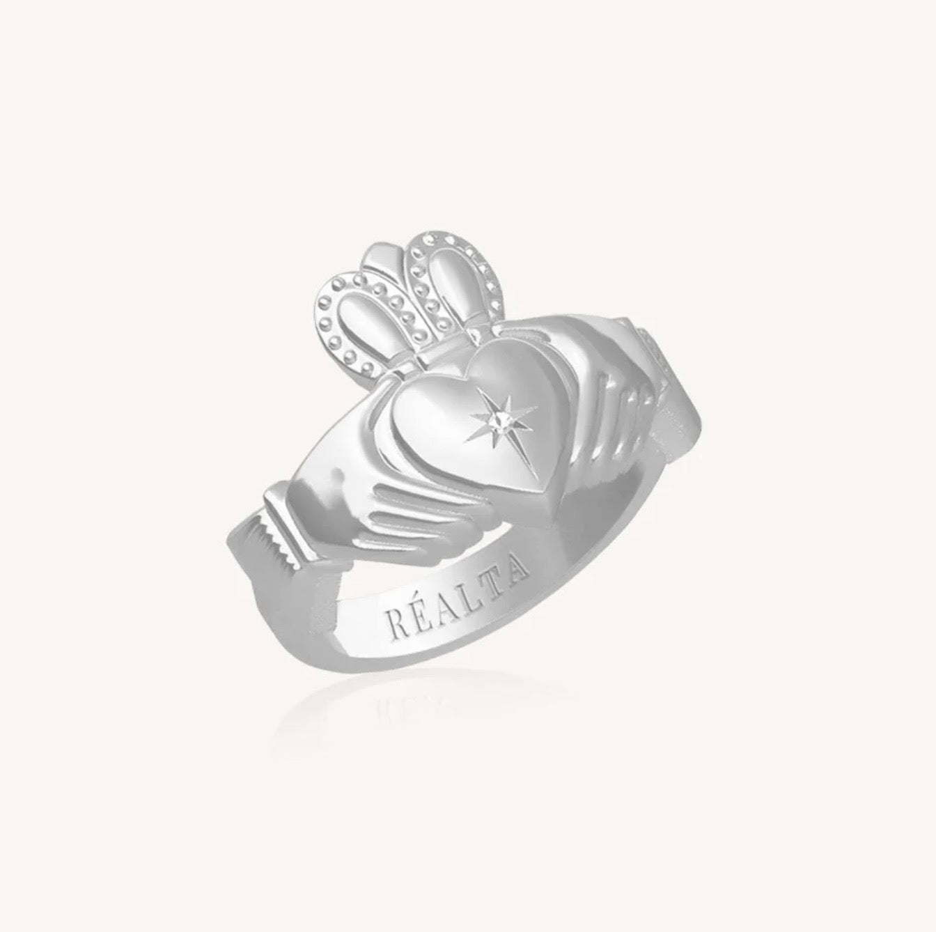 Réalta - New Age Claddagh Ring