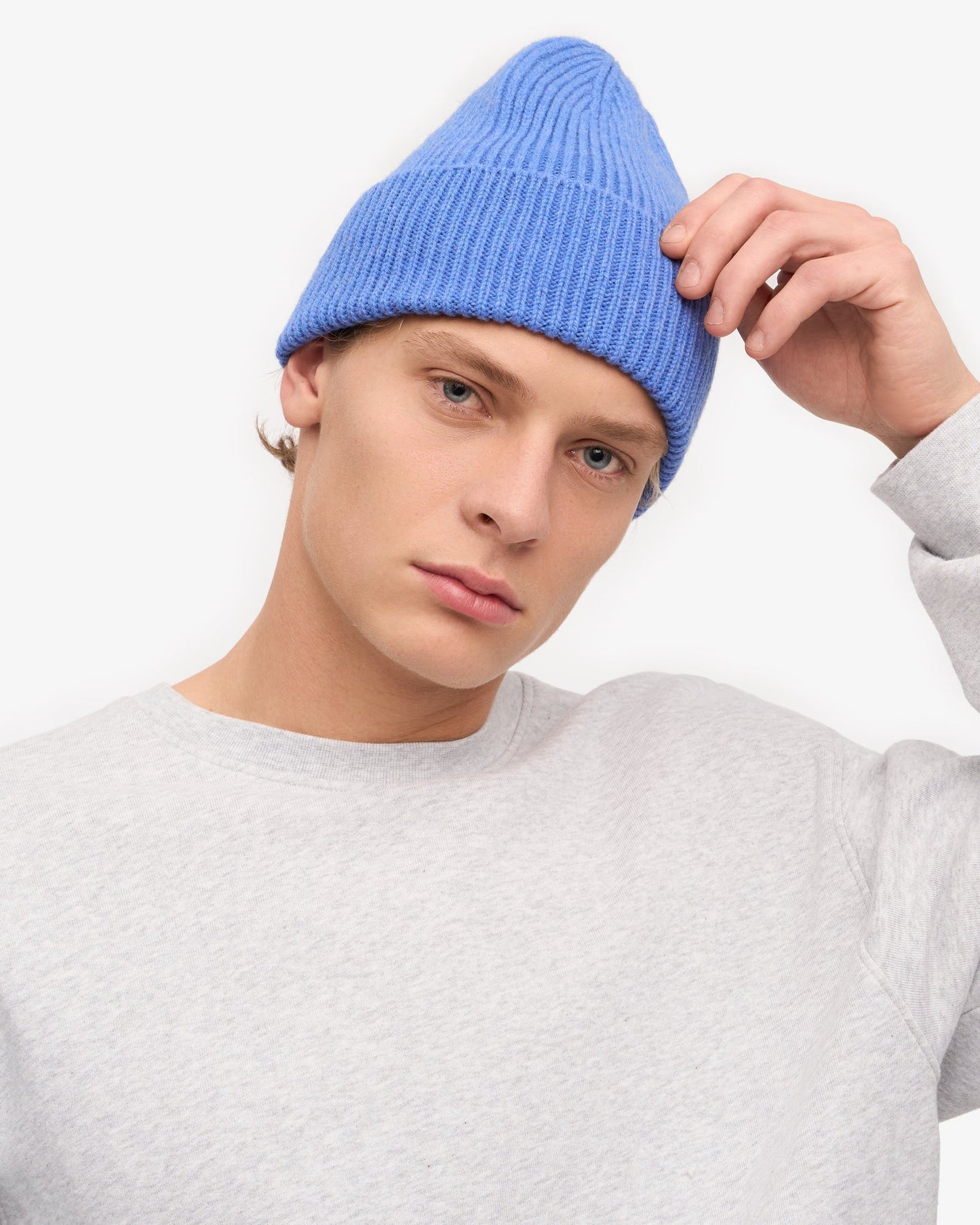 Colourful Standard - Merino Wool Beanie, Pacific Blue