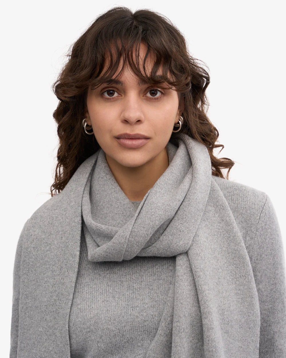 Colourful Standard - Merino Wool Scarf, Heather Grey