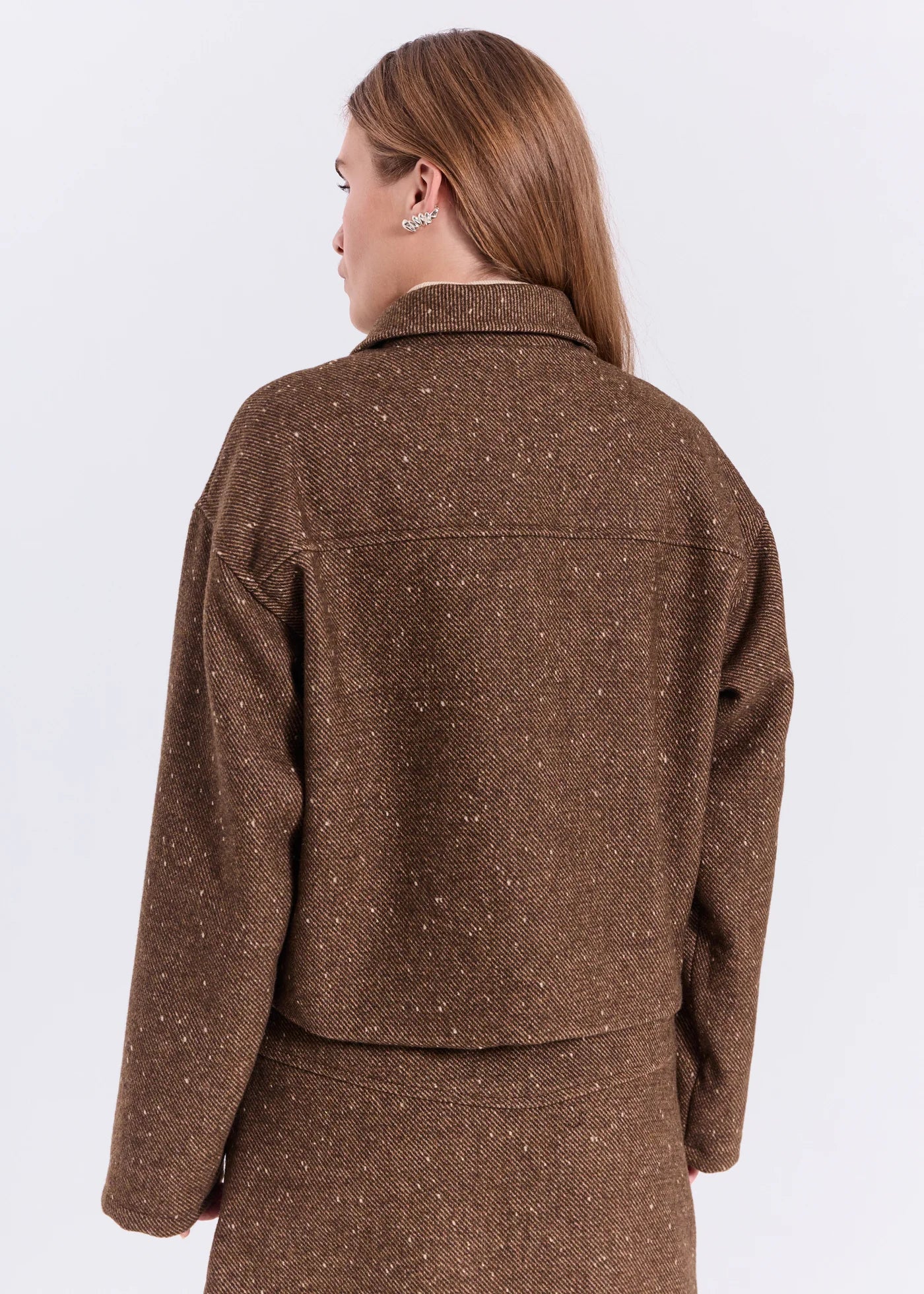 NORR - Aya Short Jacket, Brown