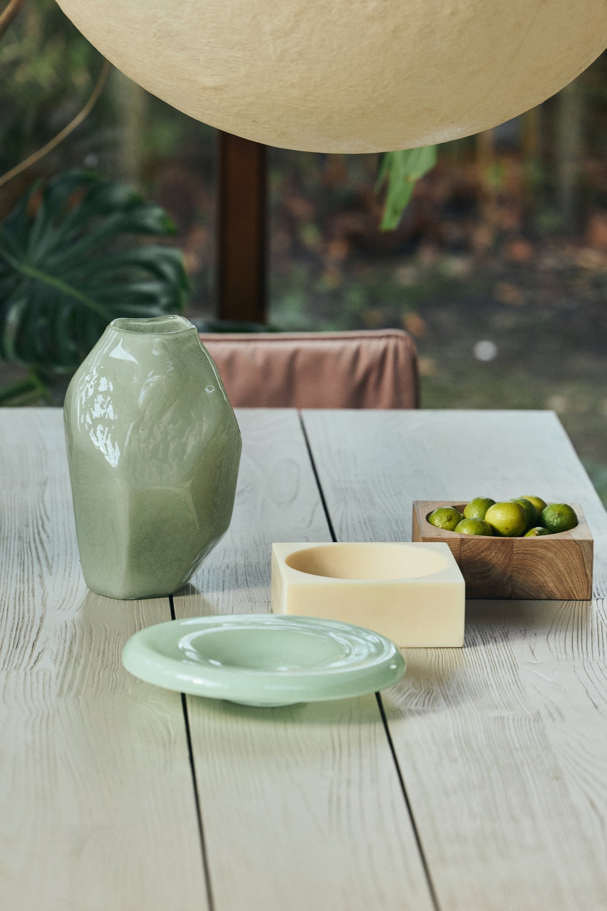 Nienke Sikkema for HKLIVING, Gemstone Vase - Jade