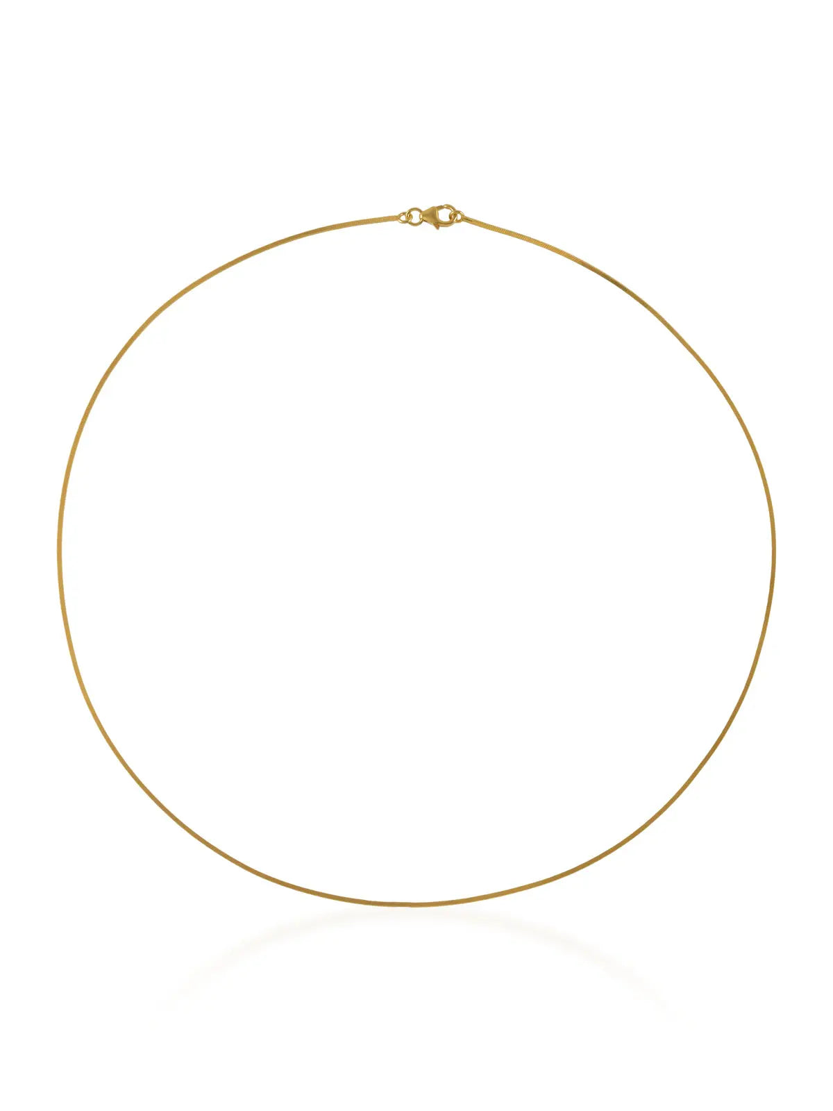 Shyla - Slim Snake Necklace - Gold