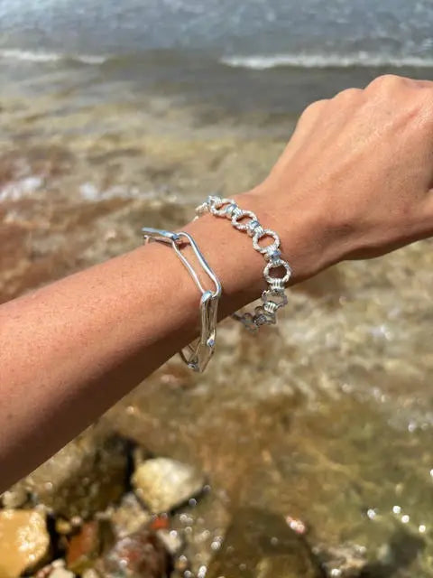 Shyla - Venetian Bracelet - Silver