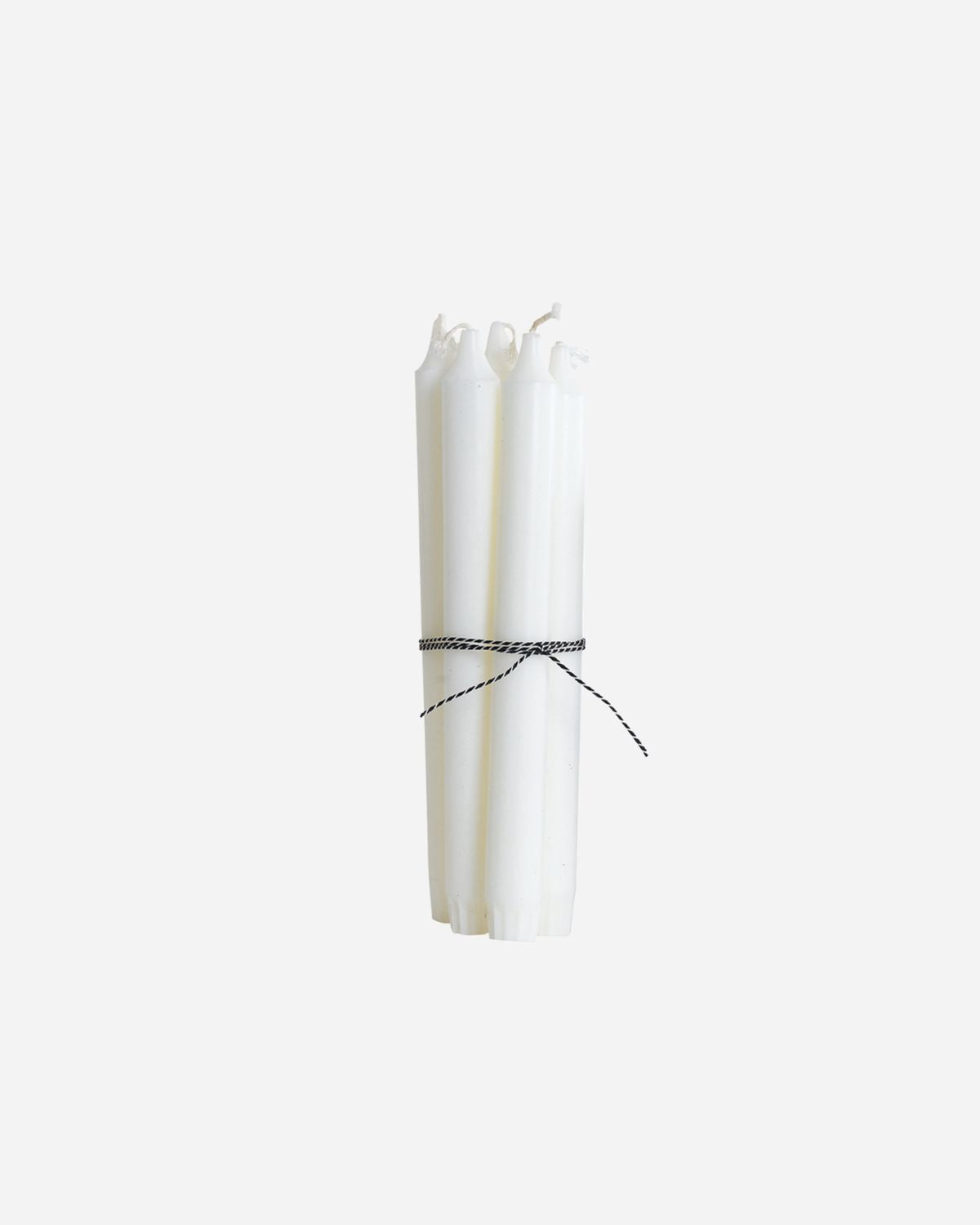 House Doctor - White Candle - set of 5