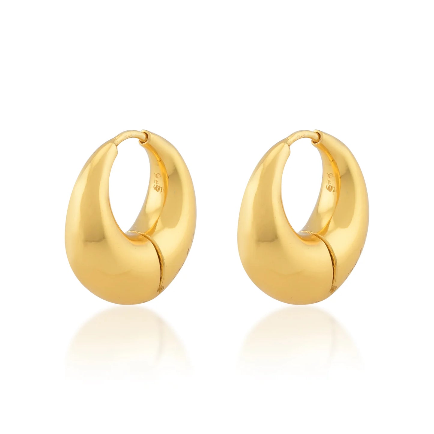Shyla - Munia Earrings - Gold