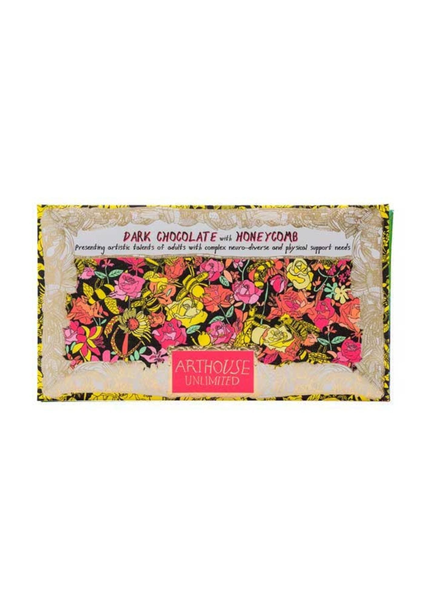 Arthouse Unlimited Bee Free Dark Chocolate Bar