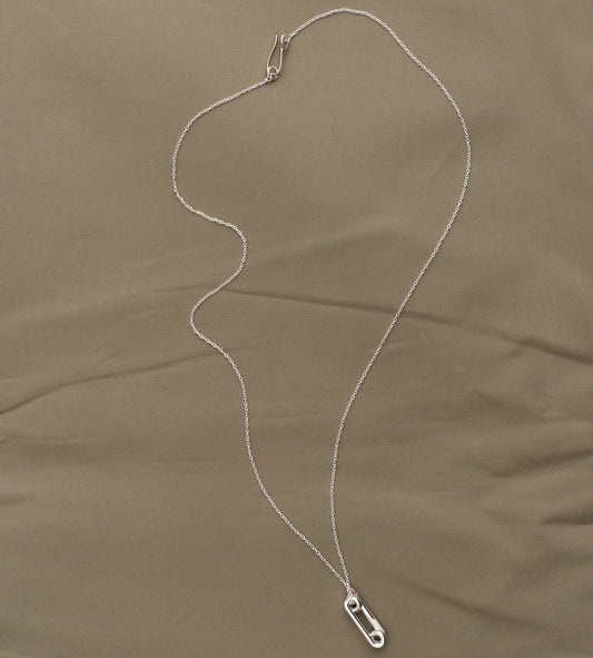 Third Reason - Pin Pendant with Cz - Silver