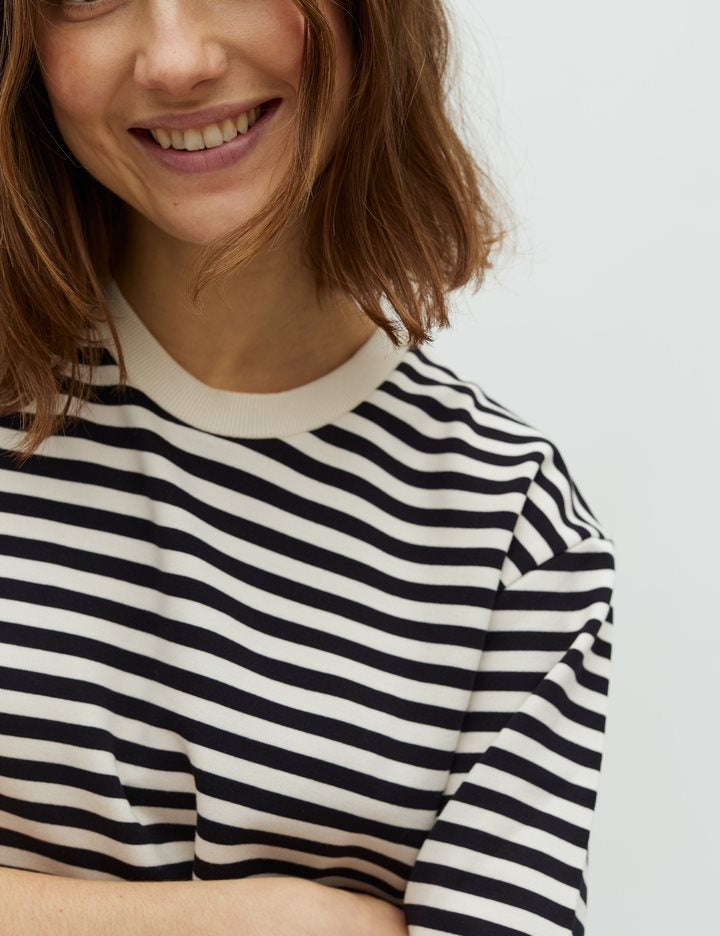 Mbym - Emrys T-shirt - Java Sugar Stripe