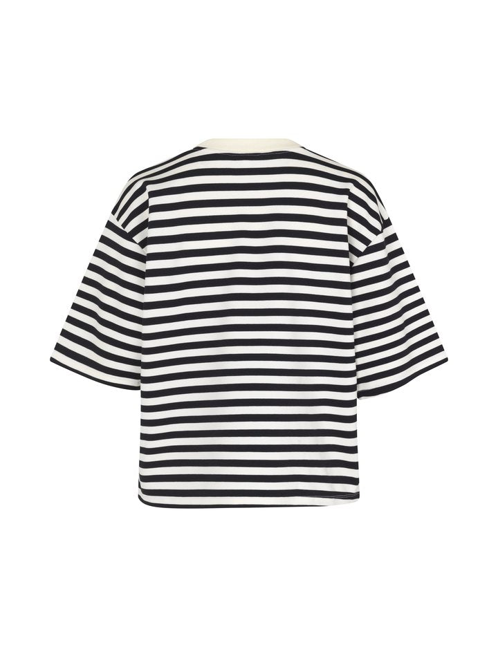 Mbym - Emrys T-shirt - Java Sugar Stripe