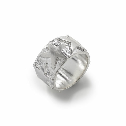 Tyger by the Tail - Estrella Ring - Silver