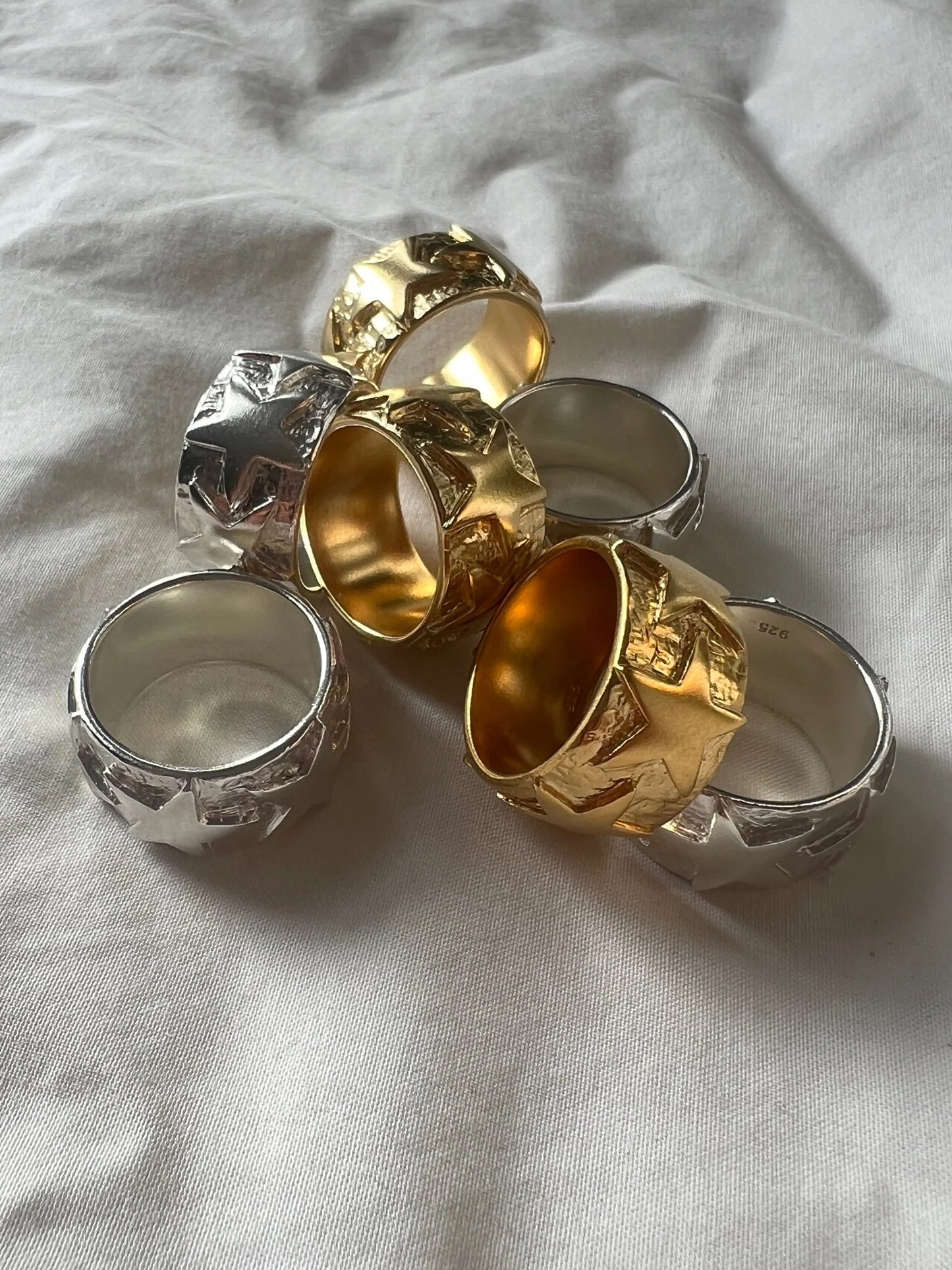 Tyger by the Tail - Estrella Ring - Silver