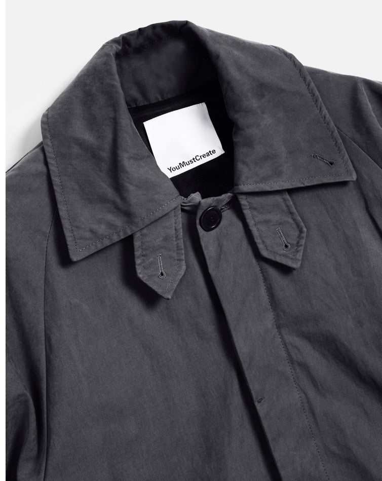 YMC - Runner Trench Coat, Grey