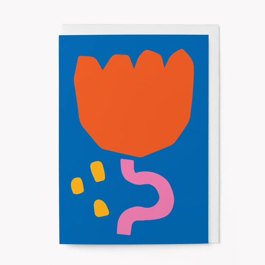 Graphic Factory - Funflowers 01 Greeting Card