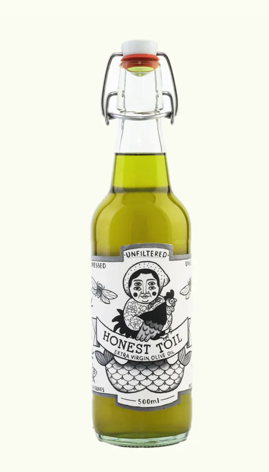 Honest Toil - 500ml bottle extra virgin olive oil - NOV 2024 HARVEST