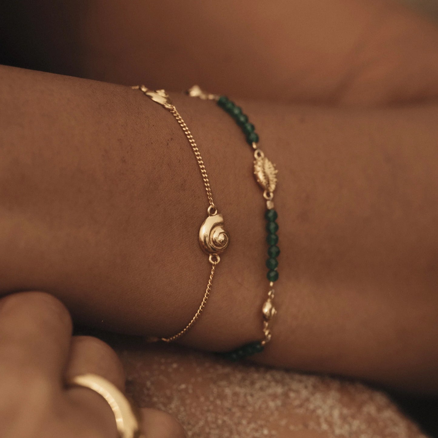 Rachel Entwhistle - Inanna Spiral Fine Bracelet, Gold