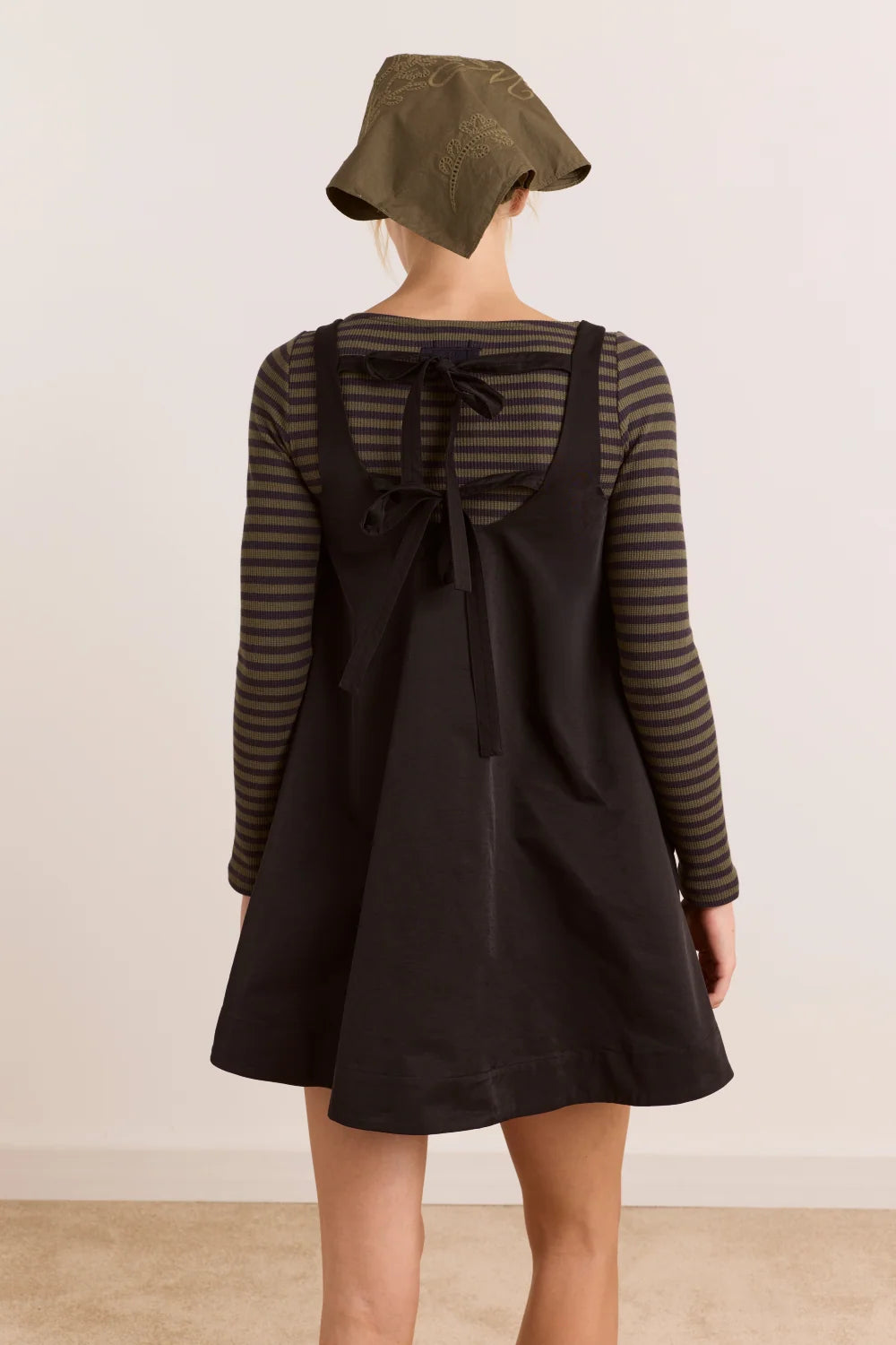Damson Madder - Cairo Mini Dress, Black