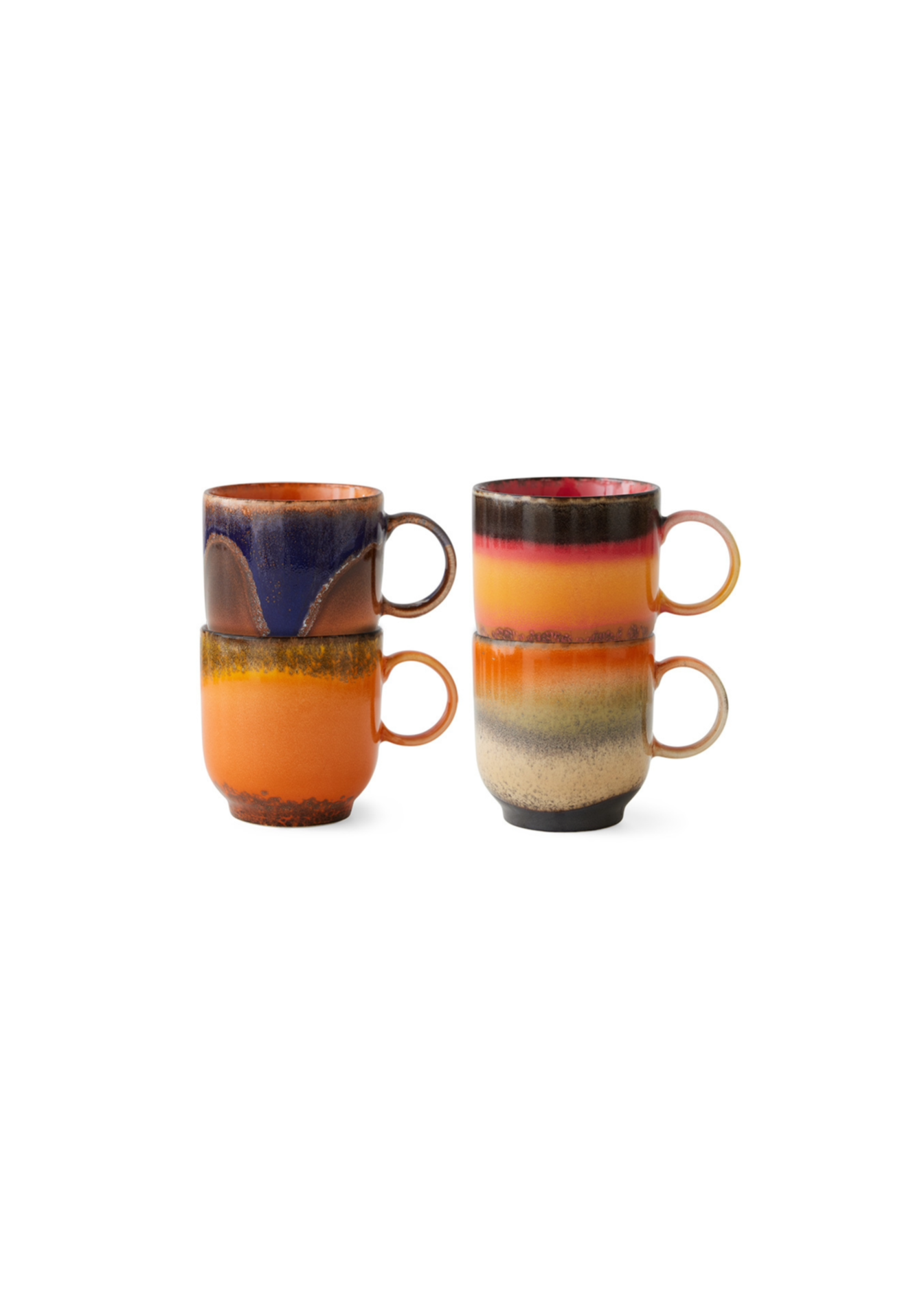 HKLIVING - 70s ceramics: Cafe Mug - Brazil