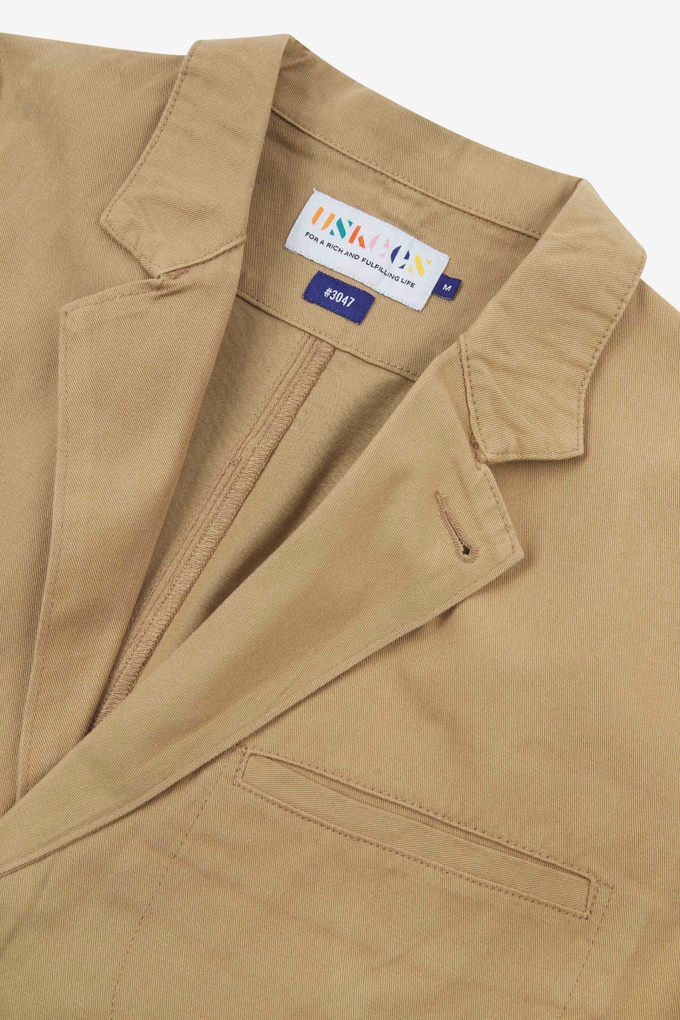 Uskees - 3047 Docklands Blazer Twill, Khaki