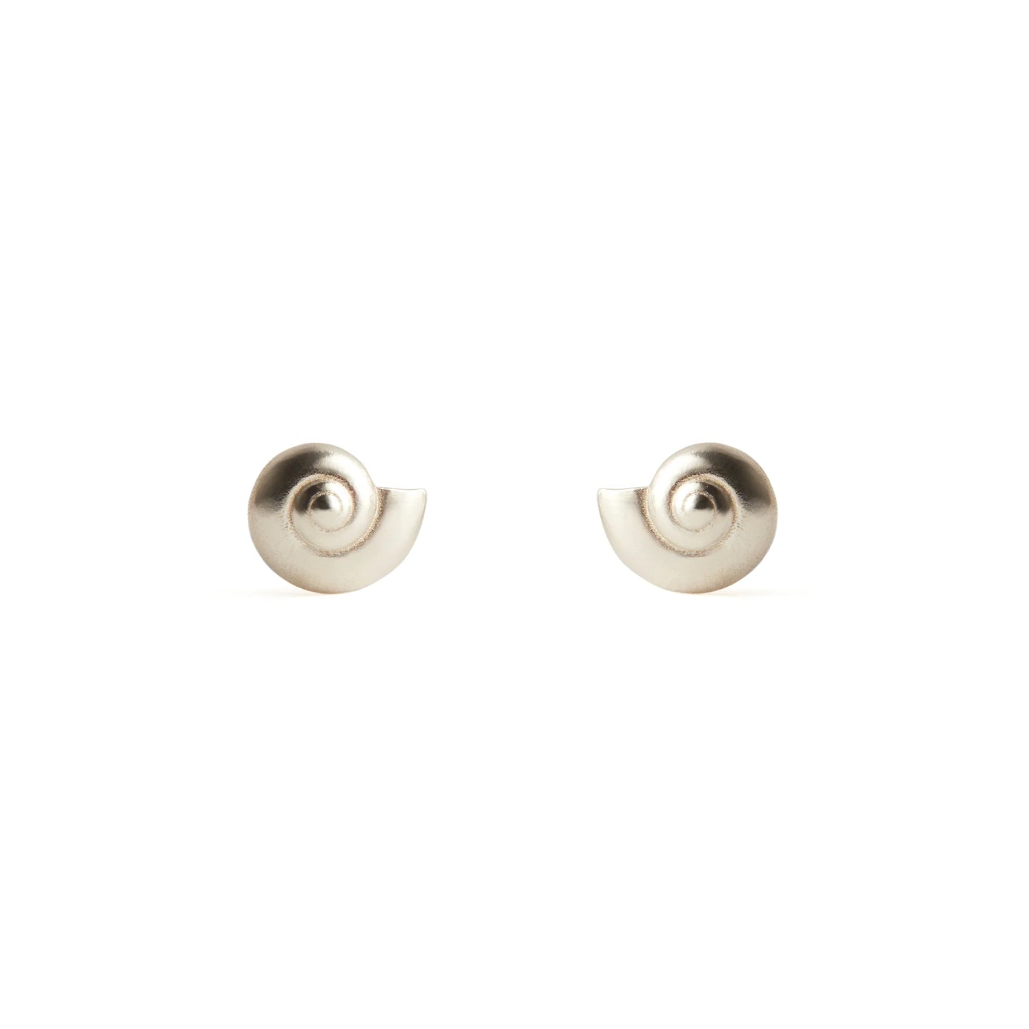Rachel Entwistle - Inanna Spiral Stud Earrings, Silver