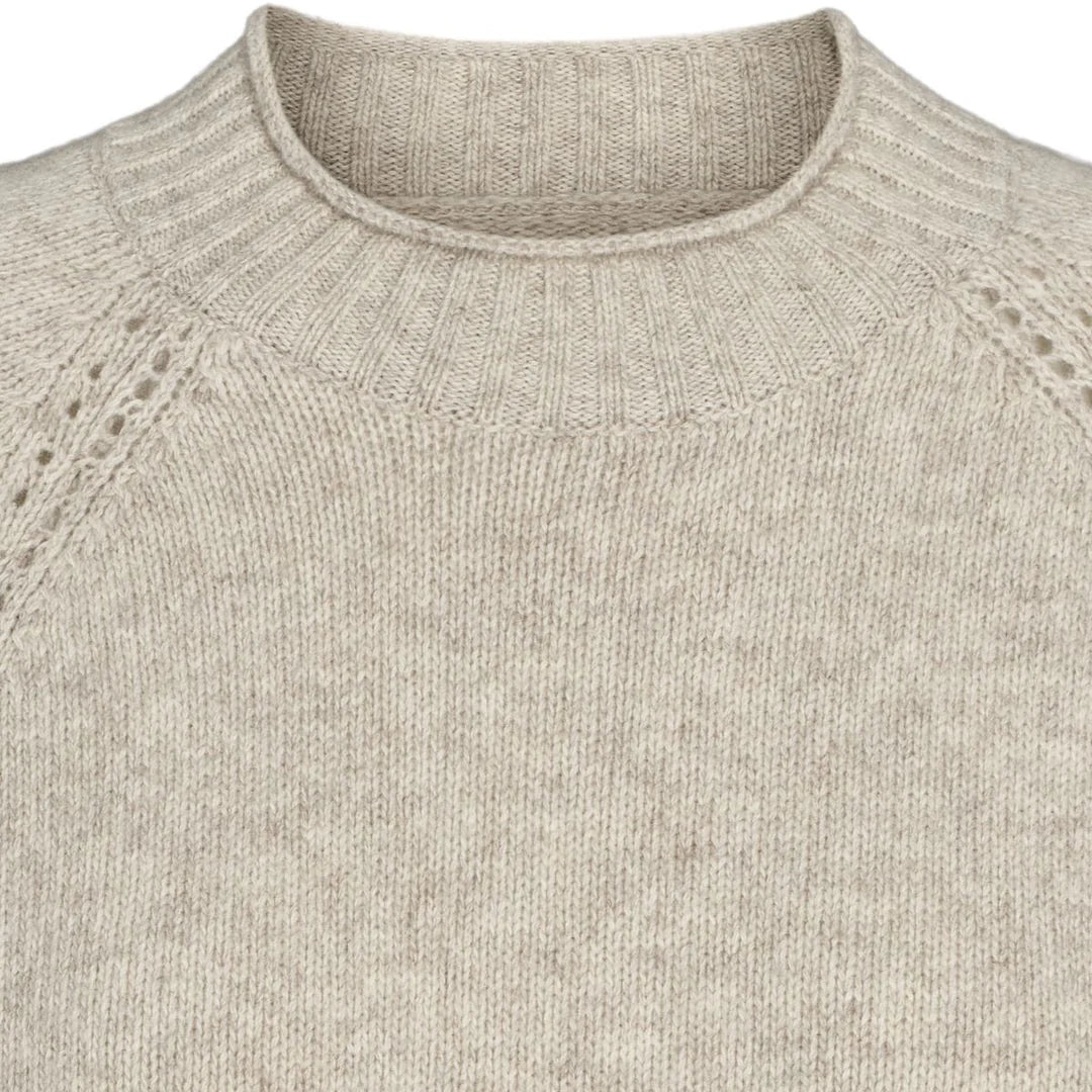Esmé Studios - Elida Raglan Knit, Sand Melange