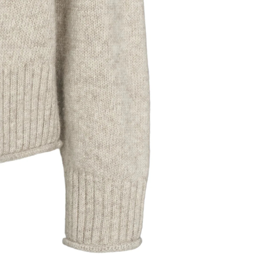 Esmé Studios - Elida Raglan Knit, Sand Melange