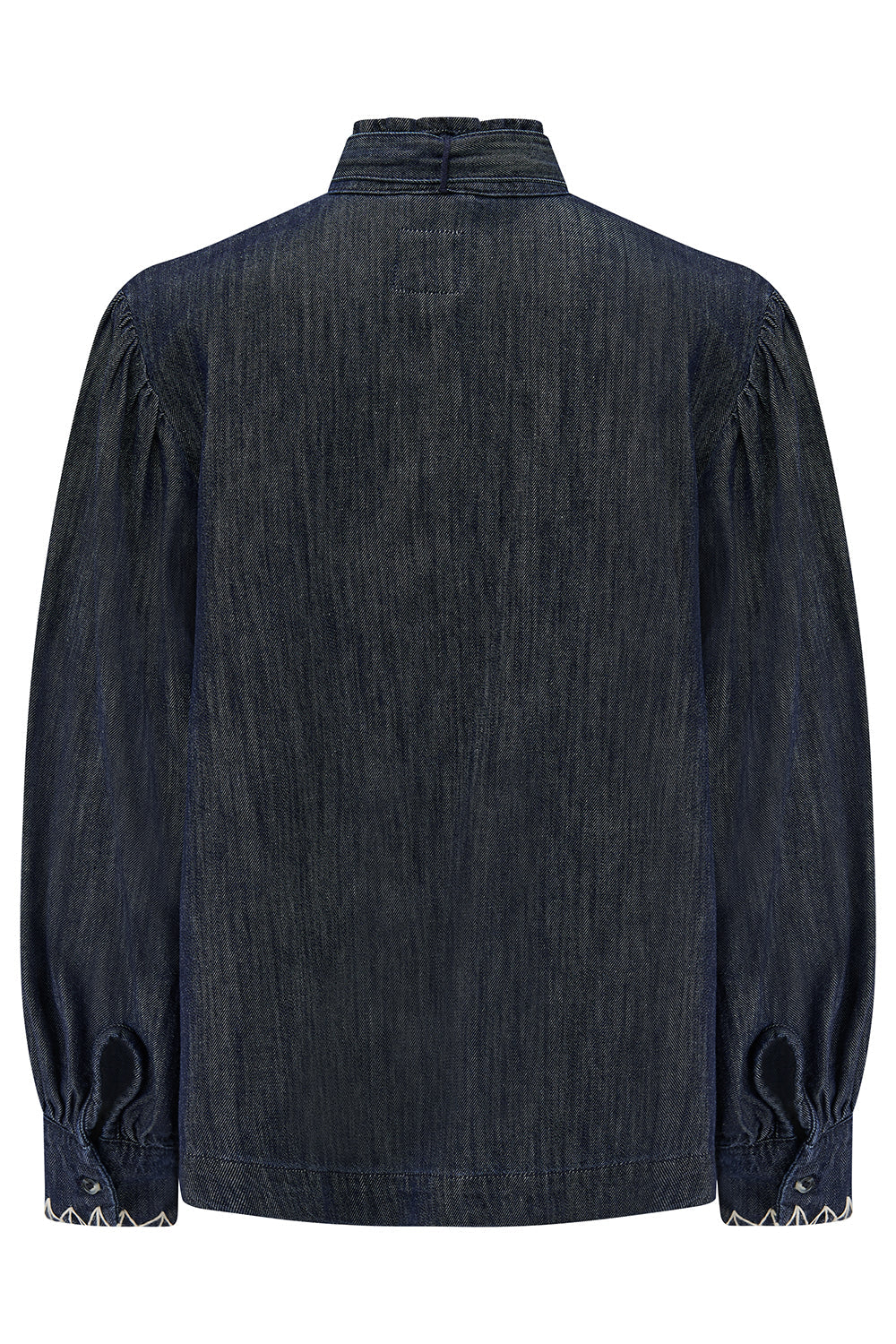 Seventy + Mochi - Poet Blouse, Pacific Blue