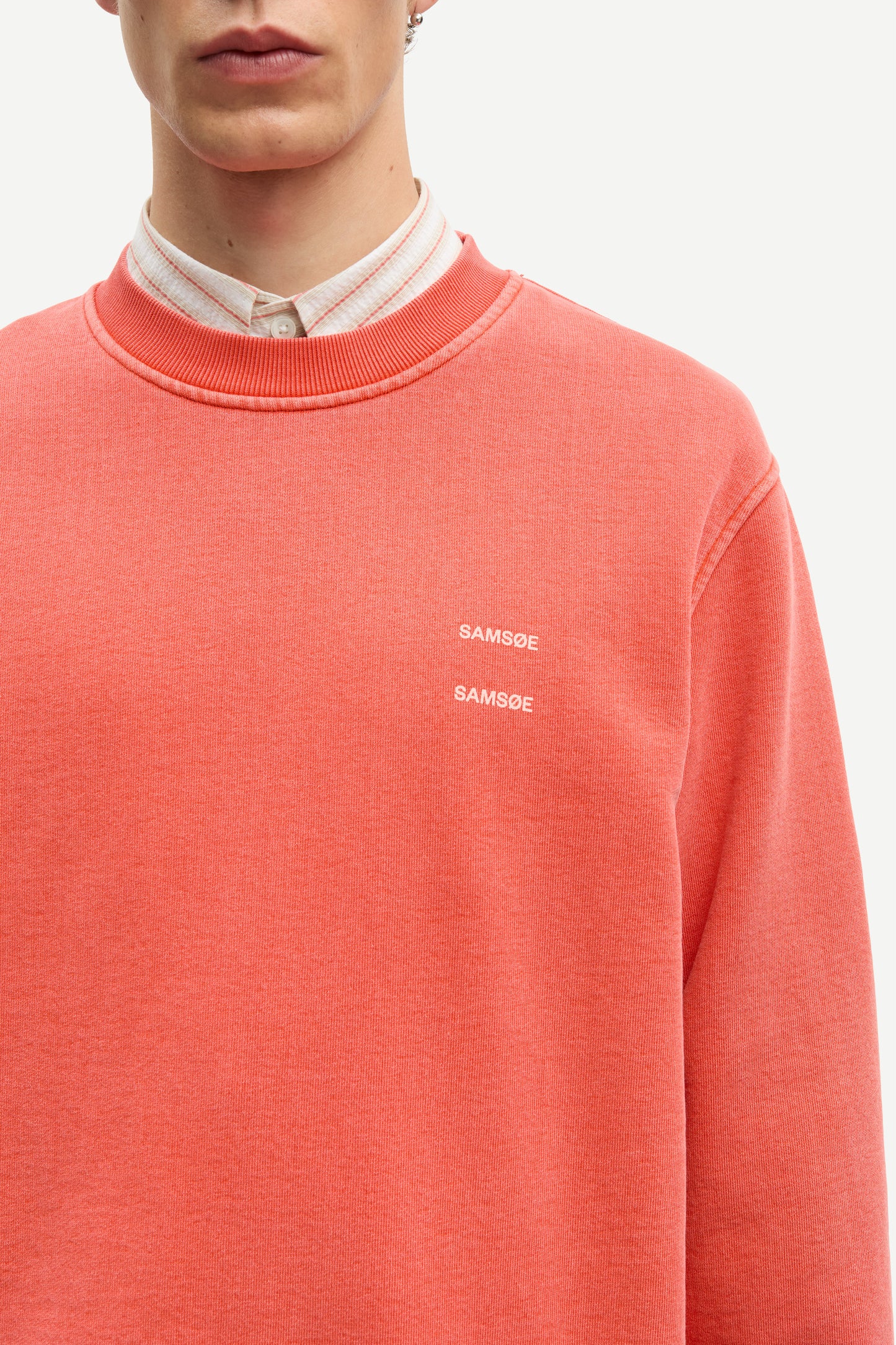 Samsøe Samsøe - Sajoel Sweatshirt, Aurora Red