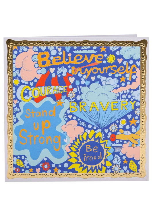 Arthouse Unlimited - Believe in Yourself, Greetings Card