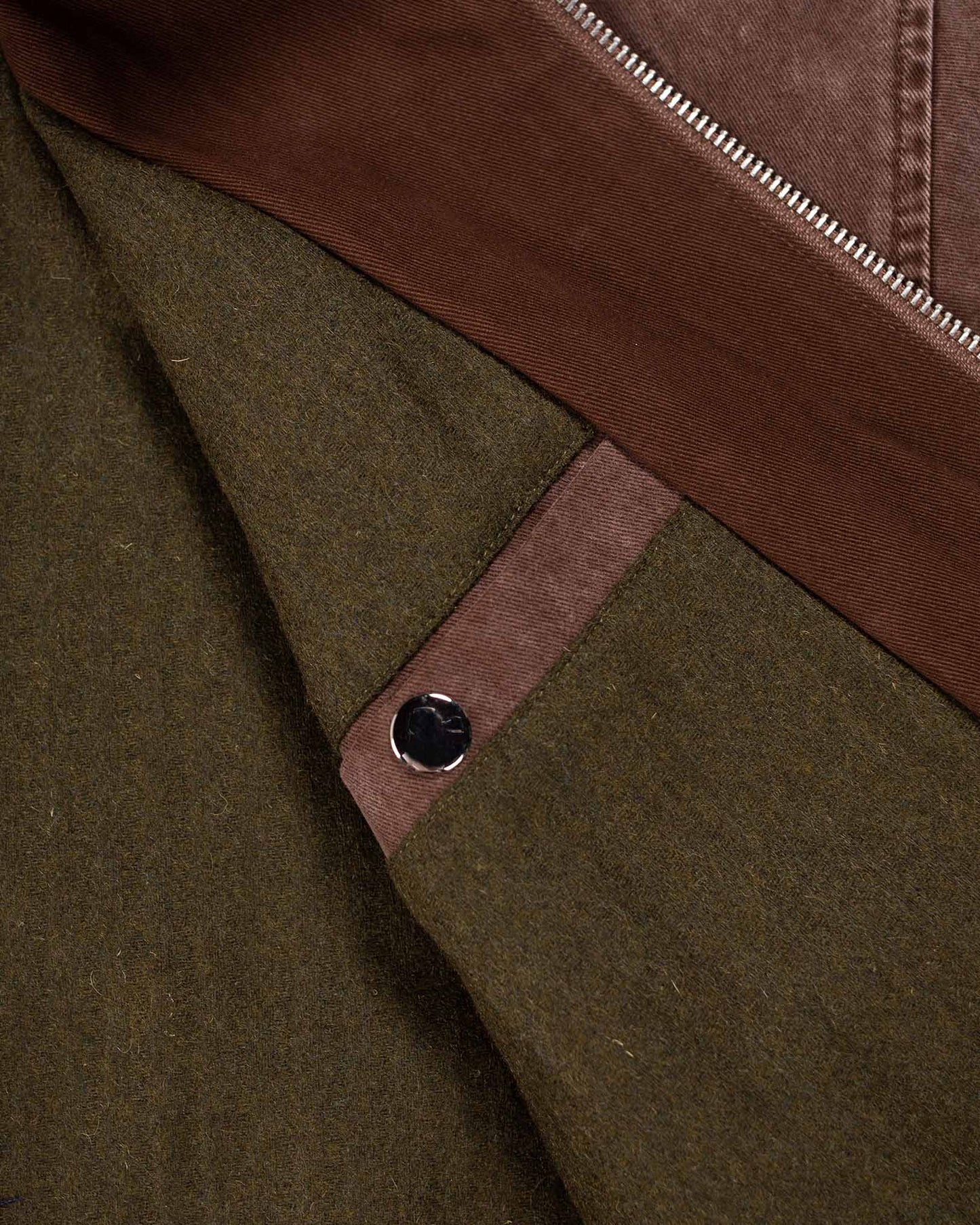 CANDICE - Earth Washed Jacket, Brown