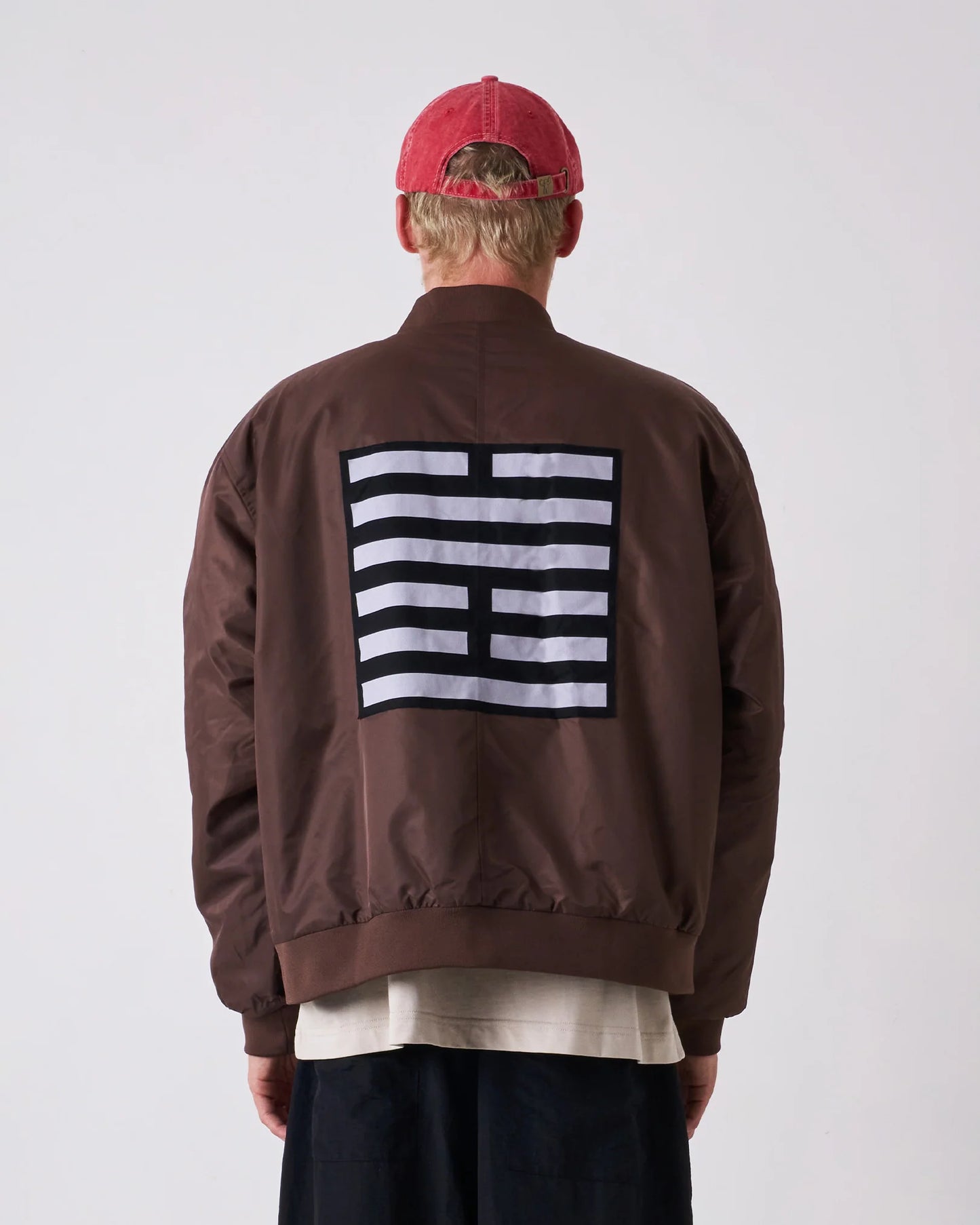 CANDICE - Digital Age Bomber Jacket, Brown