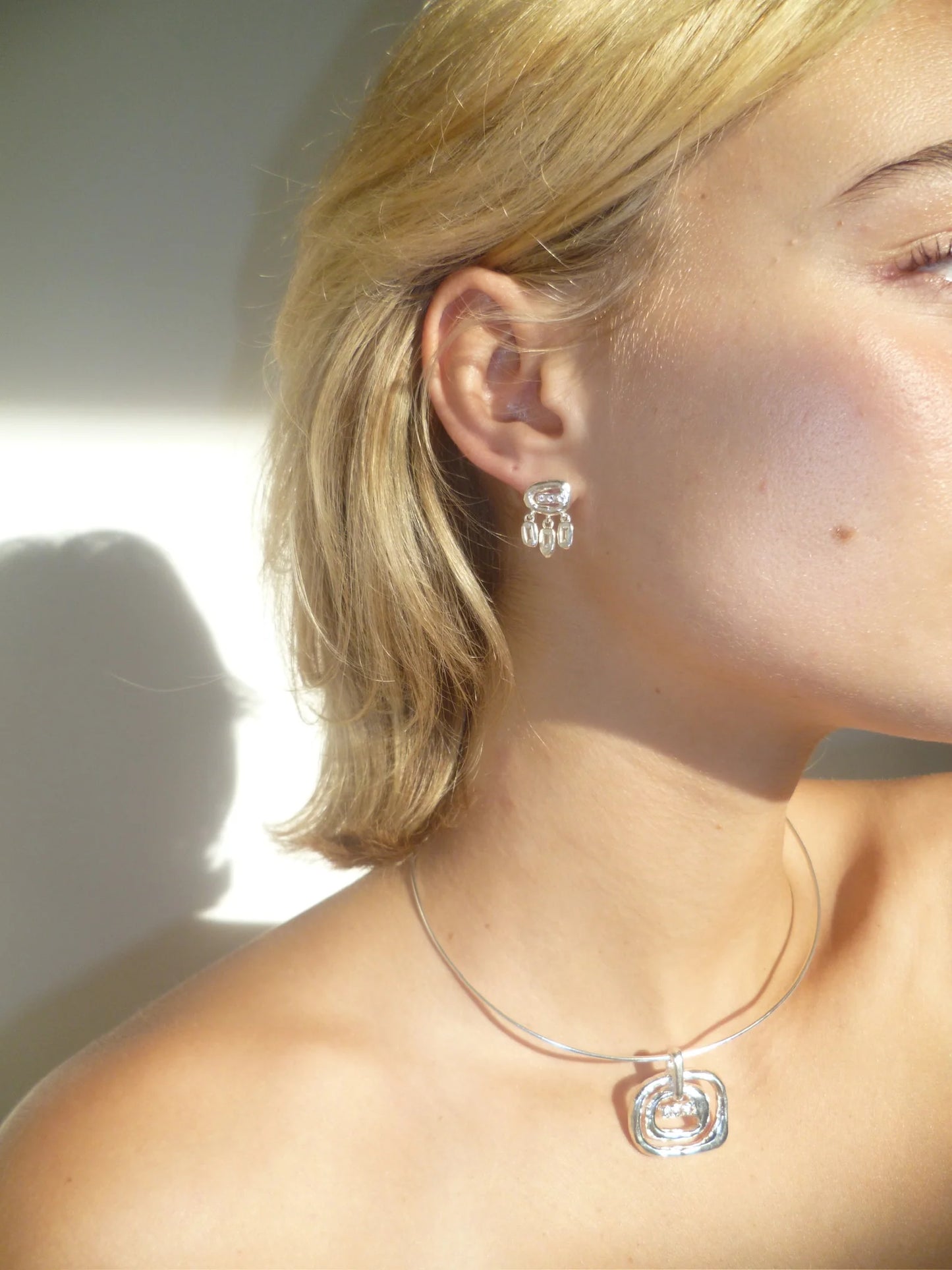 Tyger by the Tail - Hydra Earrings, Silver