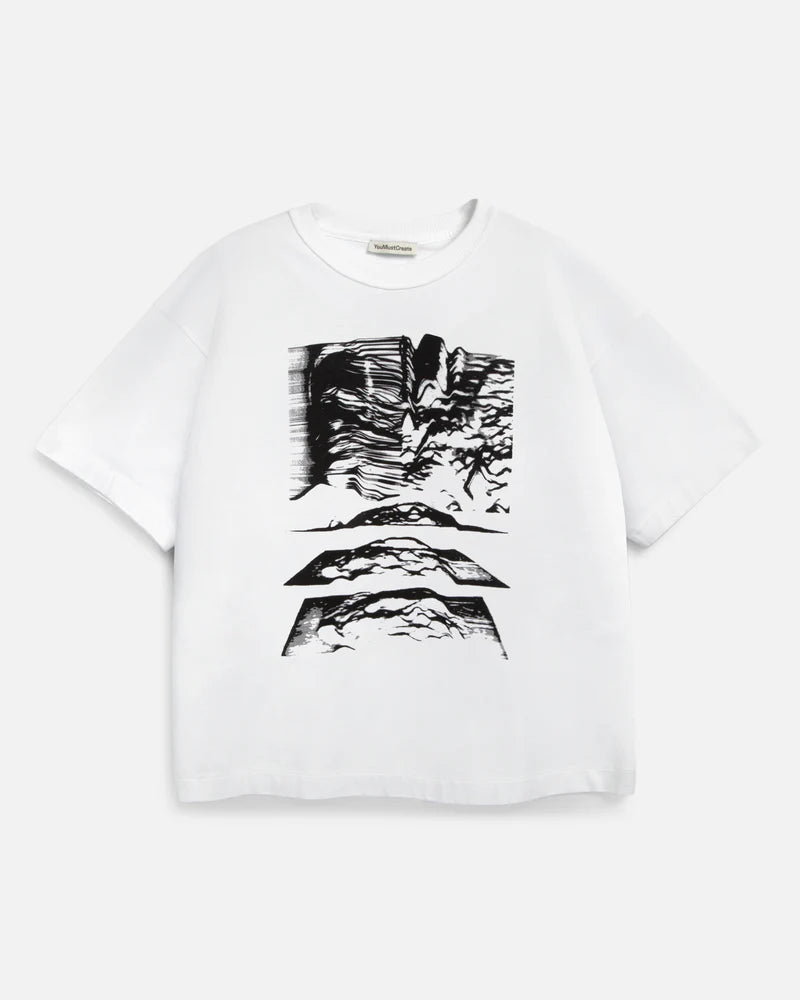 YMC - Triple T Shirt, Mountains
