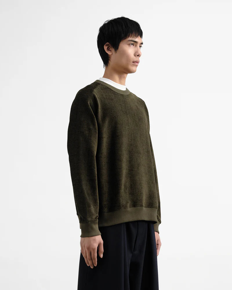 YMC - Almost Grown Sweatshirt, Olive