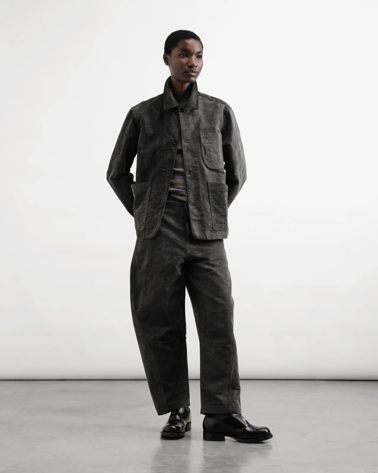 YMC - Twisted Seam Jean, Charcoal