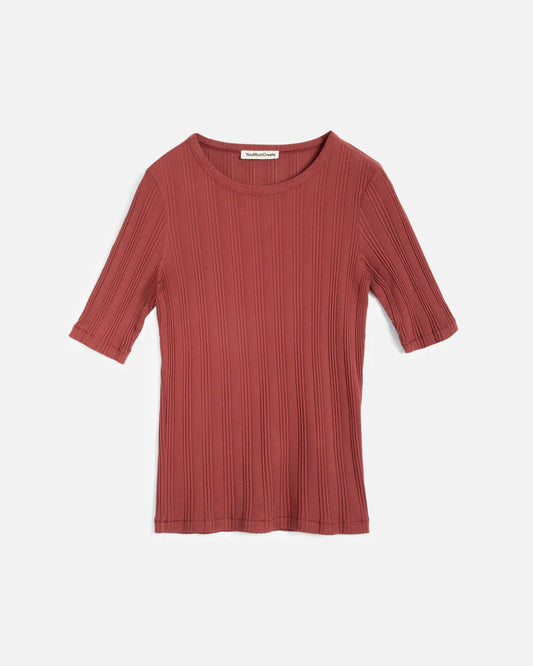 YMC - Charlotte Top, Burgundy