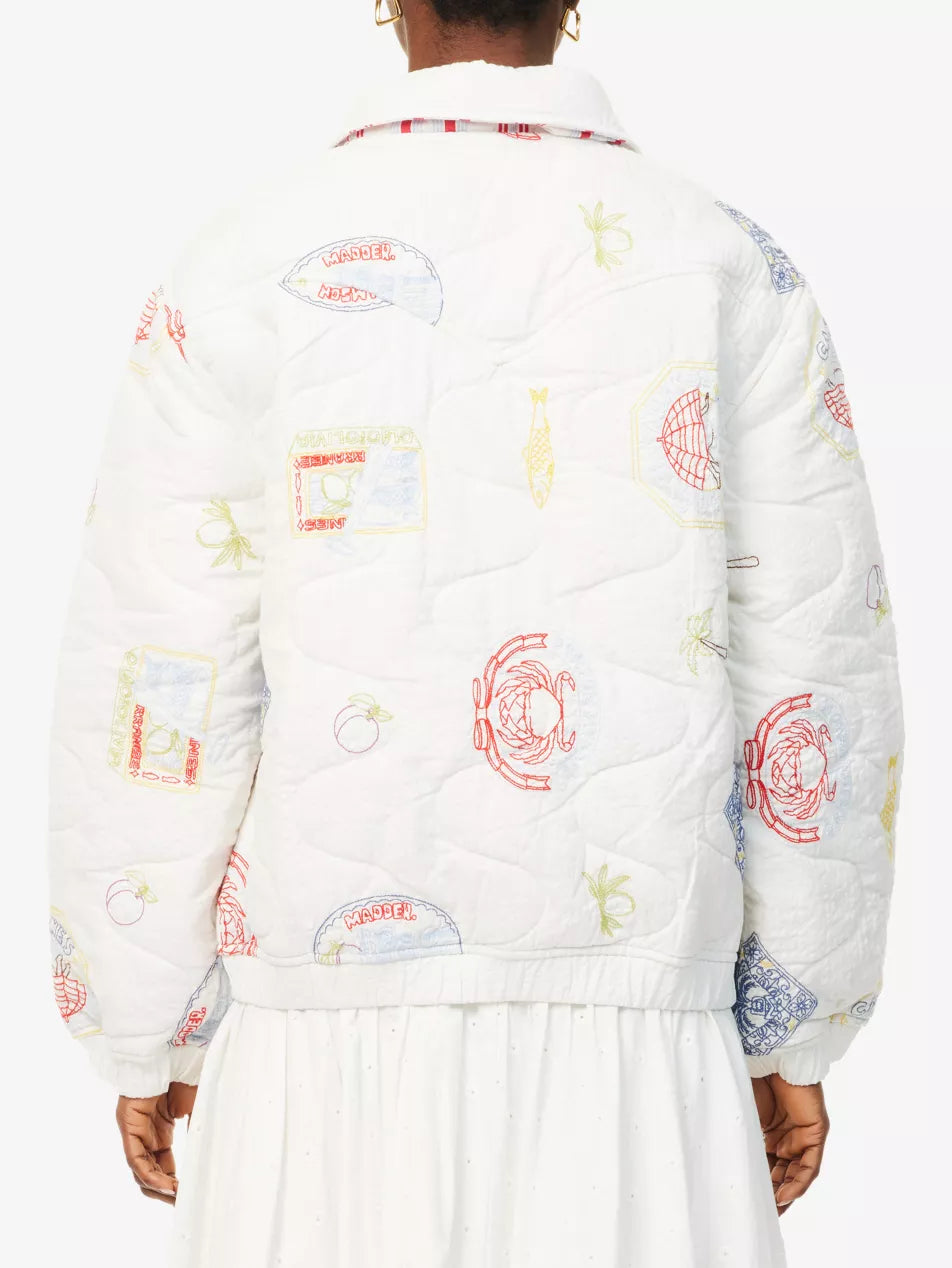 Damson Madder - Claudia Bomber - Hotel Embroideries