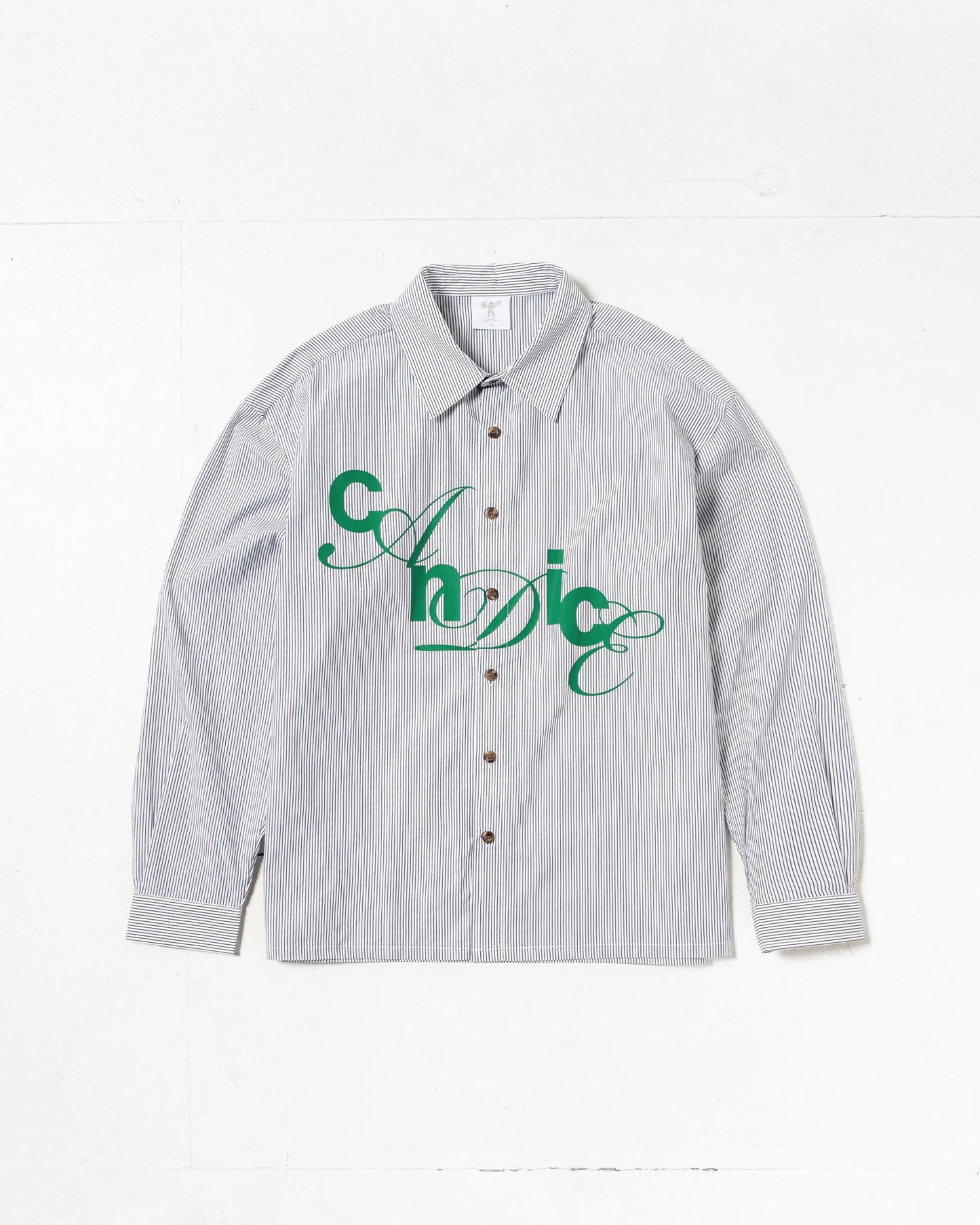 CANDICE - House Stripe Shirt, White/Black