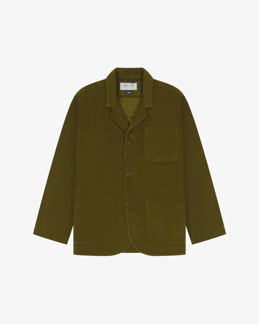 Uskees - Blazer Corduroy, Woodland Green