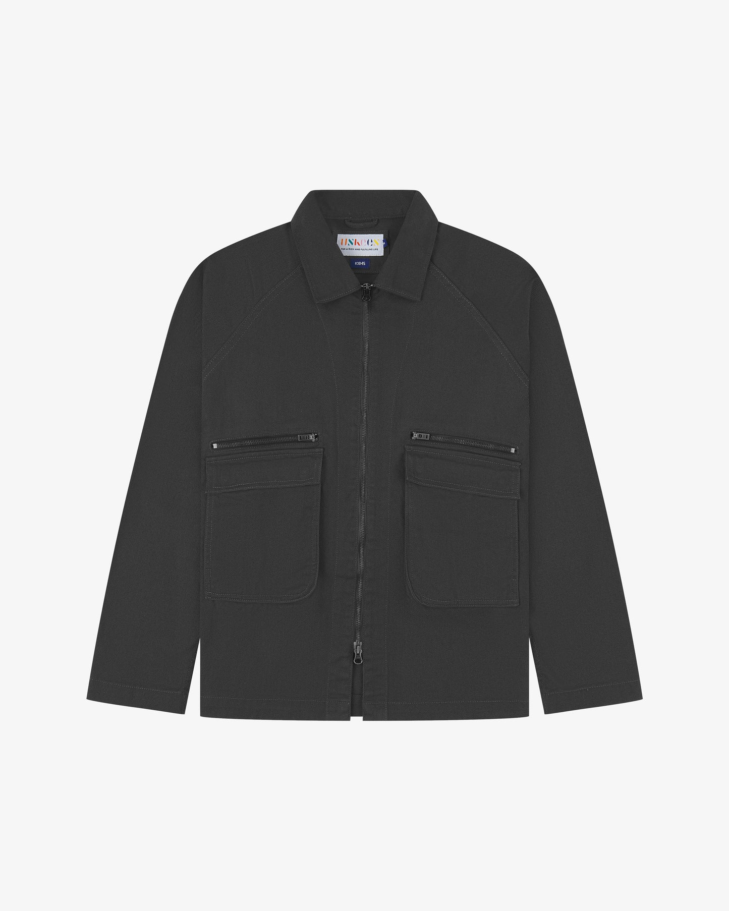 Uskees - Field Jacket Drill, Charcoal