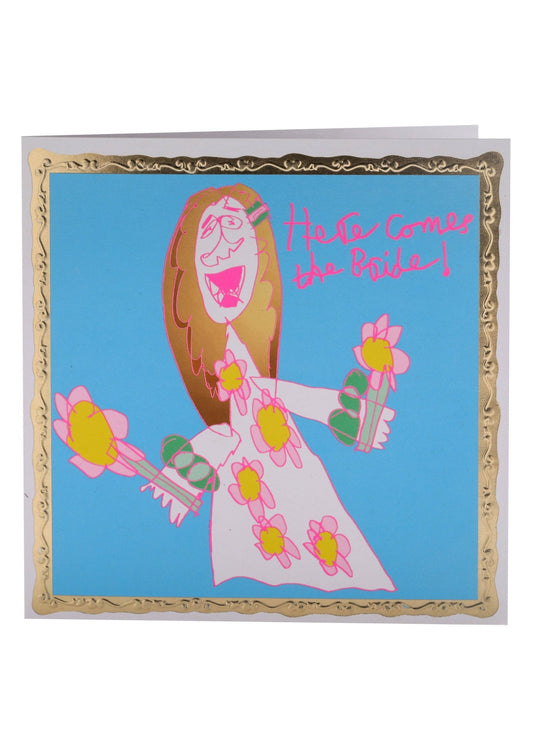 Arthouse Unlimited - Here Comes The Bride, Greetings Card