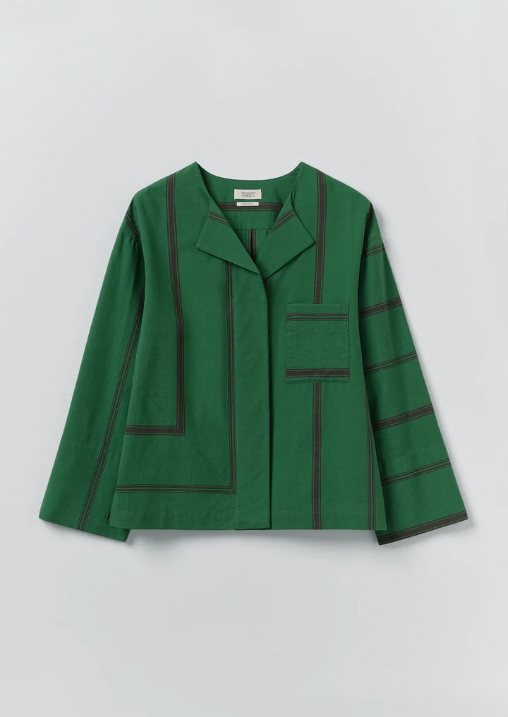 TOAST - Tea Towel Stripe Long Sleeve Top