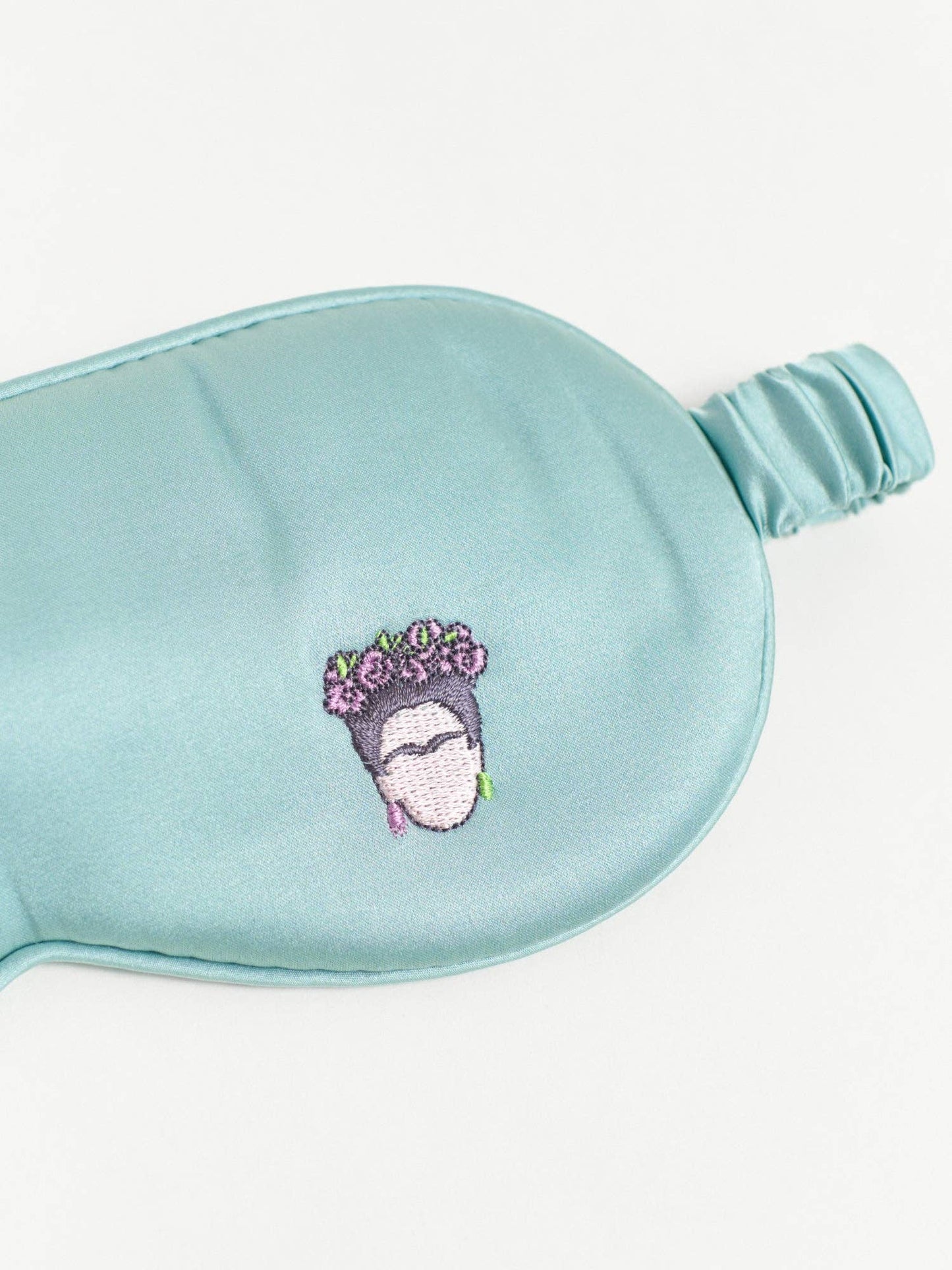 Lost Pattern NYC - Frida Silk Sleep Eye Mask , Teal