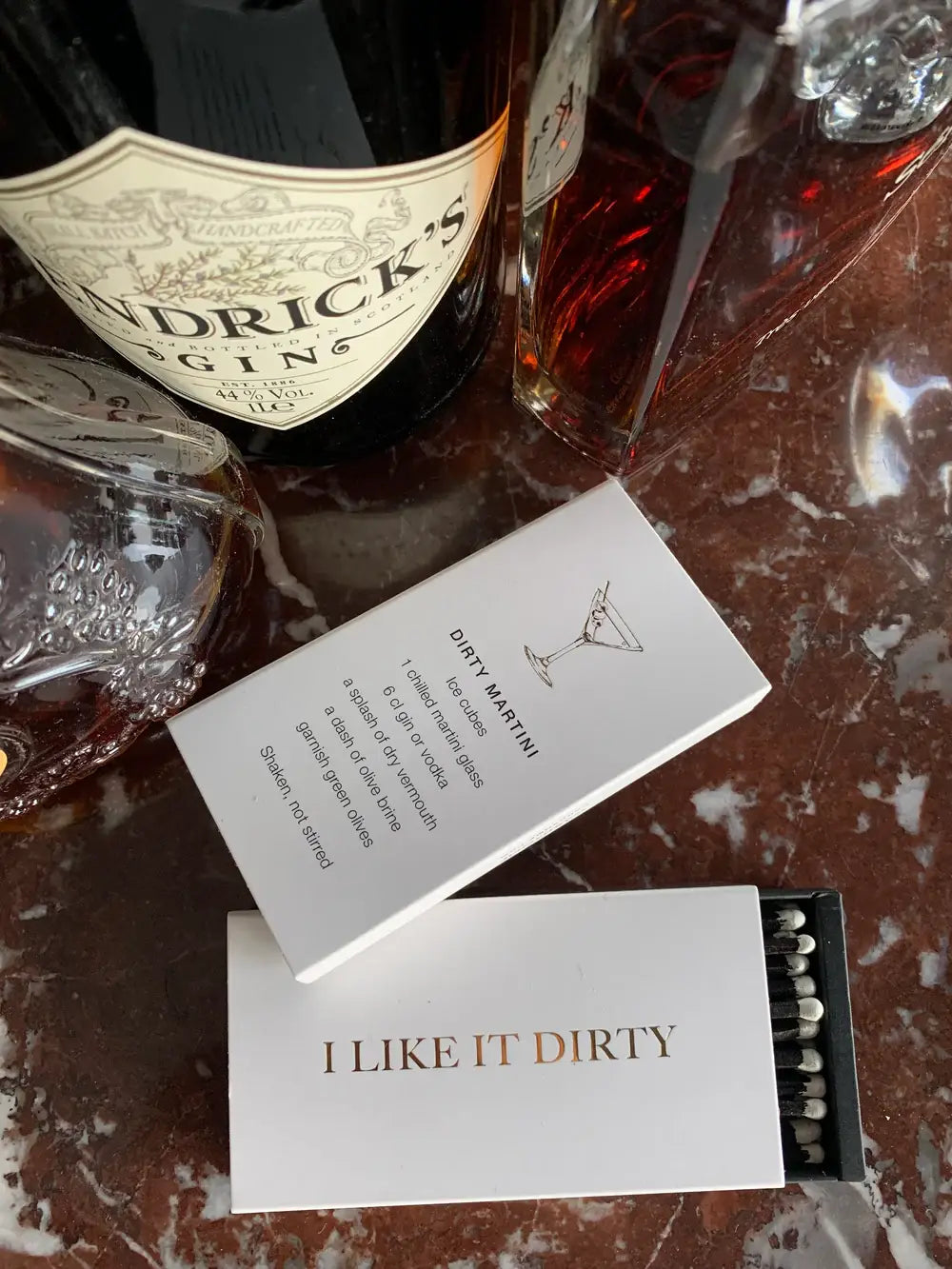 Cardsome - I LIKE IT DIRTY (DIRTY MARTINI RECIPE) MATCHES LARGE