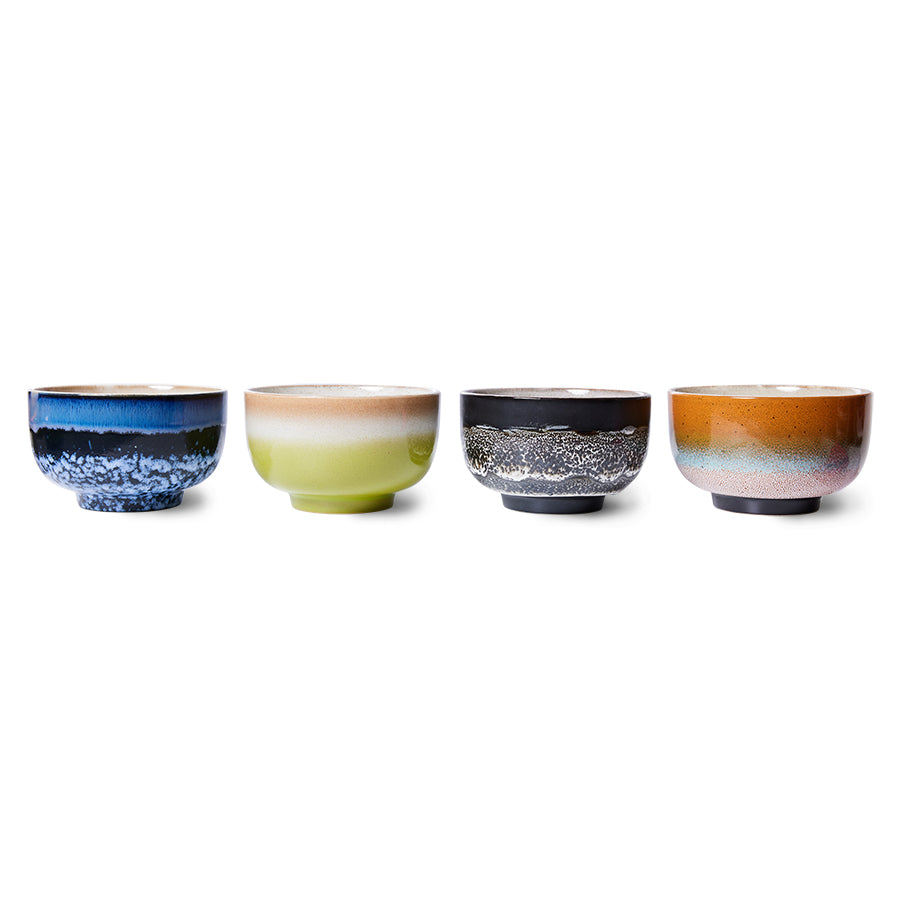 HKLIVING - 70s Ceramics: Noodle bowls - Groovy