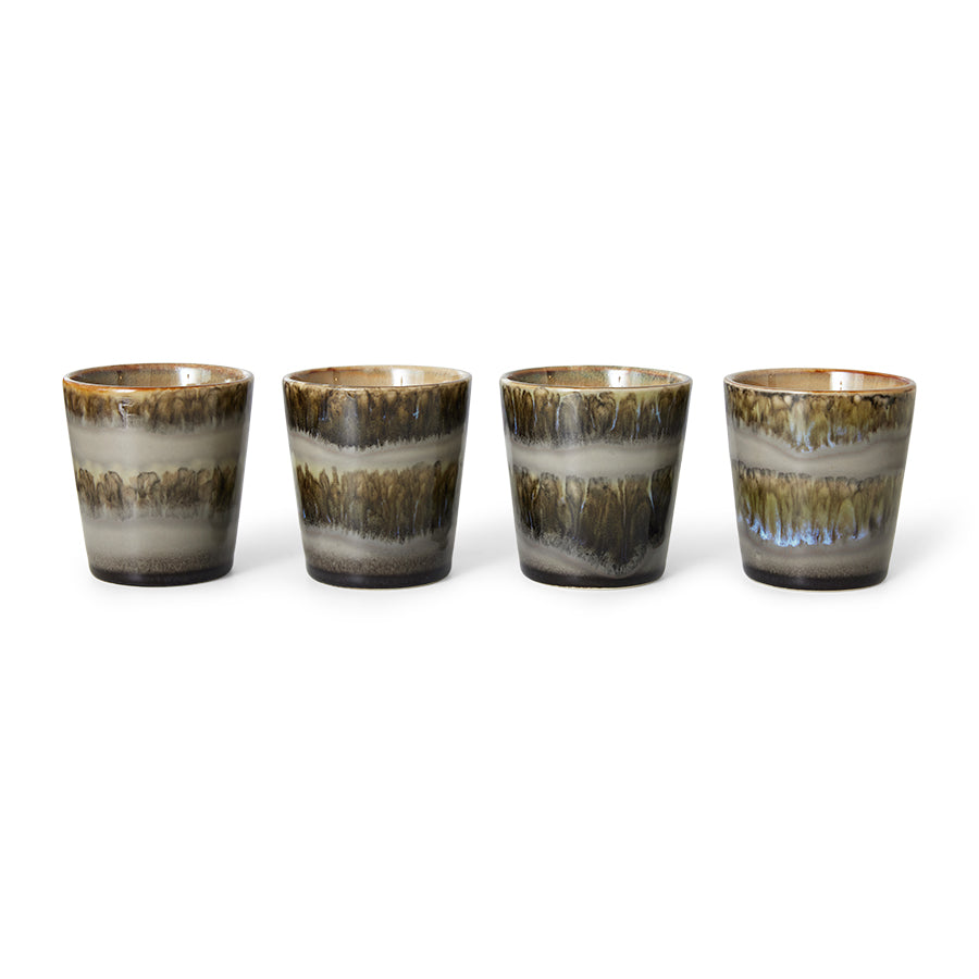 HKLIVING - 70s Ceramics: Coffee mug, Fern