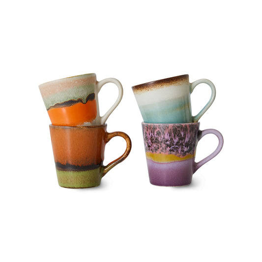 HKLIVING - 70s Ceramics: Espresso Mug, Retro