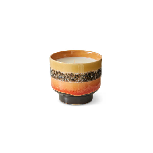 HKLIVING - 70s Ceramics: Small Scented Candle, Tulum