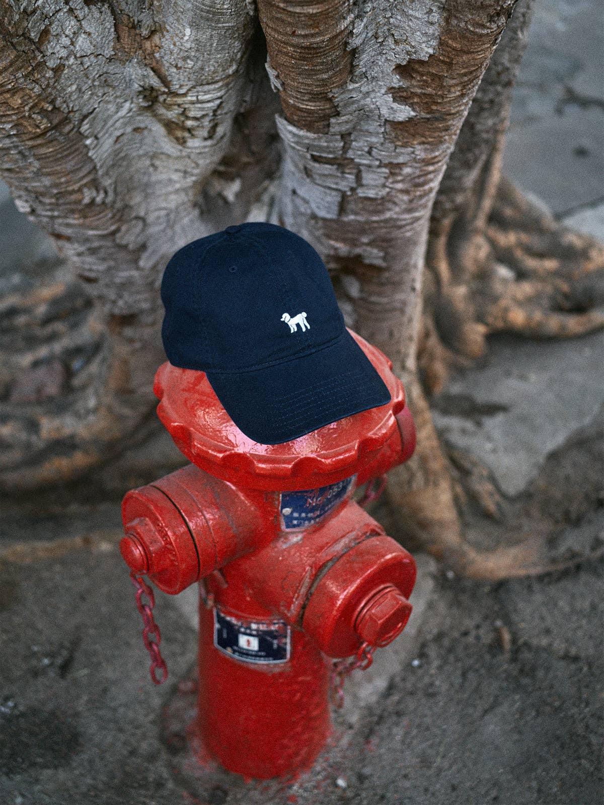 Lost Pattern NYC - Pan Pan Baseball Cap, Deep Blue
